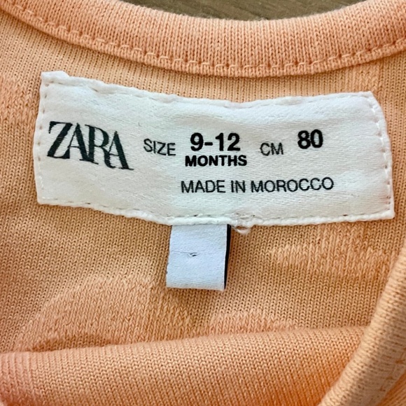 NWOT Zara Palmtree Jumpsuit Size 9-12 months (Baby) - Picture 4 of 4